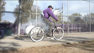 Взрывающейся AIRBAG на велосипеде от веловоров